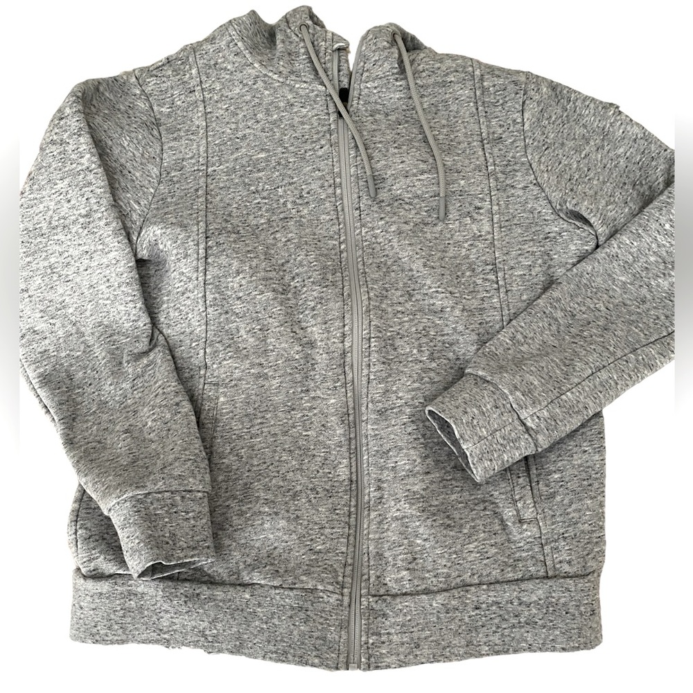 FIGS full zip hoodie grey sz M